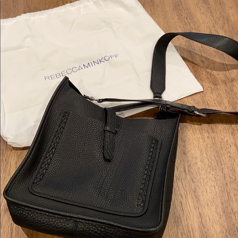 Rebecca Minkoff  
Unlined Feed Bag with Whipstich